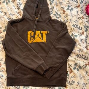 Chocolate brown CAT Hoodie
